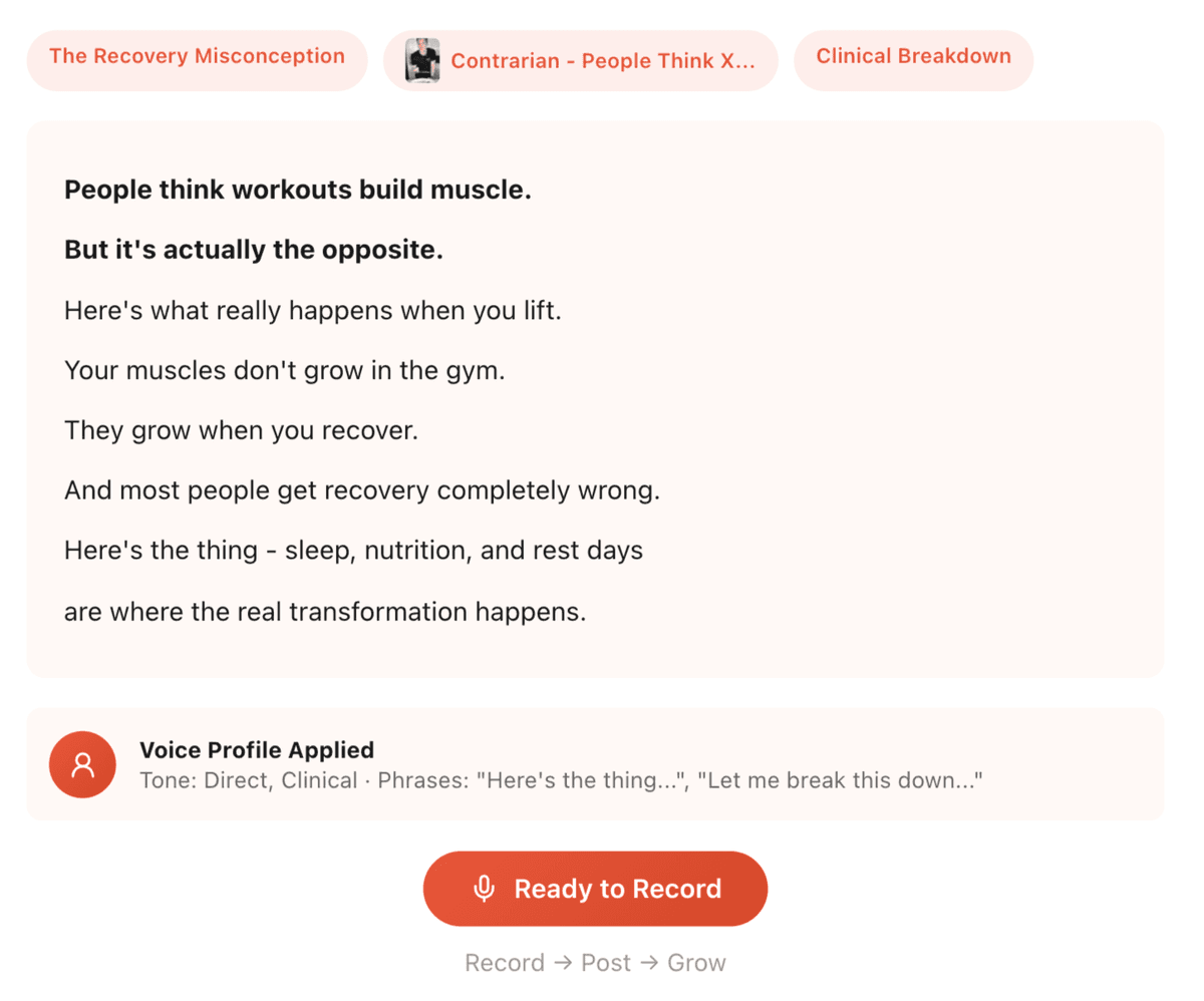 Melda script generation workflow